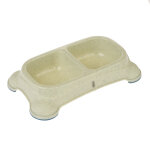 Gamelle double tiaki 2 x 400 ml pour chien