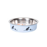 Gamelle karlie ascar - 160 ml, 10 cm de diamtre, bleu - pour chat