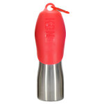 Gourde en acier inoxydable rouge kong h2o env. 740 ml, pour chien