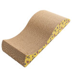 Griffoir croci wavy  la menthe  chat - jaune / noir