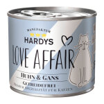 Hardys love affair 6 x 200 g / 185 g pour chat - poulet, oie (6 x 200 g)