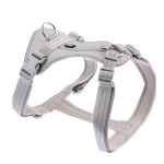 Harnais tiaki noprne, gris pour chien - taille m : tour de poitrail 42 - 74 cm