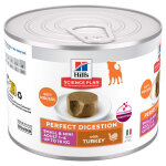 Hill's science plan perfect digestion adult small & mini mousse pour chien - dinde (24 x 200 g)