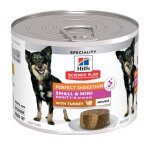 Hill's science plan perfect digestion adult small & mini mousse pour chien - dinde (24 x 200 g) Hill's science plan perfect digestion adult small & mini mousse pour chien - dinde (24 x 200 g)