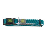 Hunter hilo vario basic, collier turquoise taille s - m : 30 - 43cm tour de cou chien