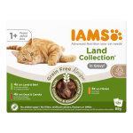 Iams advanced nutrition grain free land collection en sauce pour chat - 48 x 85 g Iams advanced nutrition grain free land collection en sauce pour chat - 48 x 85 g