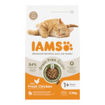 Iams advanced nutrition grain free poulet pour chat - 2, 5�kg