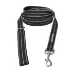 Icepeak pet highway basic laisse noire t. m : 180?cm x 25?mm chien