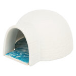 Igloo trixie avec plateau rafrachissant pour souris et hamster - l 13 x l 9 x h 15 cm
