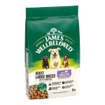 James wellbeloved adult large breed hypoallergenic agneau, riz pour chien - 10 kg