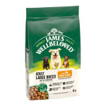 James wellbeloved adult large breed hypoallergenic dinde, riz pour chien - 10 kg