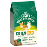 James wellbeloved kitten hypoallergenic dinde, riz pour chaton - 3 x 1, 5 kg