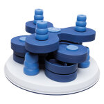 Jeu d'intelligence trixie dog activity flower tower pour chien - 30 cm de diamtre x h 13 cm