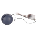 Jouet balle avec souris flamingo pour chat - 1 jouet Jouet balle avec souris flamingo pour chat - 1 jouet