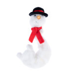 Jouet bonhomme de neige tiaki au corps �lastique pour chien
