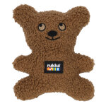 Jouet pour chien rukka teddy, marron taille s 15x12cm chien