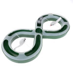 Jouet tiaki circuit de jeu avec balles et souris pour chat - 1 jouet