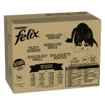 Jumbopack felix tendres effil�s 120 x 80 g pour chat - s�lection mixte en sauce