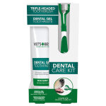 Kit de soin dentaire vet's best® pour chien - brosse à dents + dentifrice Kit de soin dentaire vet's best® pour chien - brosse à dents + dentifrice