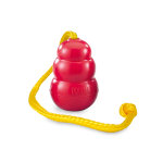 Kong classic avec corde taille l Ø 7 x l 65 cm pour chien Kong classic avec corde taille l Ø 7 x l 65 cm pour chien