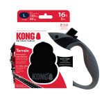 Kong laisse rtractable terrain noire taille l env. 50 kg chien