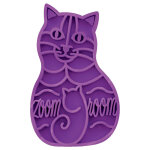 Kong zoom groom - brosse de massage pour chat Kong zoom groom - brosse de massage pour chat