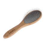 Kooa brosse en bambou 22 x 7 x 4 cm, chien et chat Kooa brosse en bambou 22 x 7 x 4 cm, chien et chat
