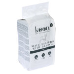 Kooa couches pour mles avec bambou gr. xs 20 - 26cm 12 pcs chien