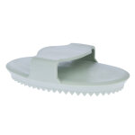Kooa etrille en caoutchouc taille l : env. l 16 x l 11 x h 4 cm (vert clair) cheval Kooa etrille en caoutchouc taille l : env. l 16 x l 11 x h 4 cm (vert clair) cheval