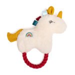 L21xl20xh5cm tiaki licorne en peluche avec corde jouet pour chien