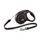 Laisse - cordon flexi new classic s (8 m), noir pour chien - laisse flexi new classic s, noir (8 m)
