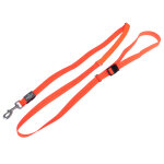 Laisse de jogging  led usb orange de nomad tales spirit - l 180?250 cm, l 25 mm pour chien