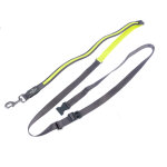 Laisse de jogging nomad tales spirit usb led jaune fluoet gris pour chien ? l 180  250cm, l 25mm