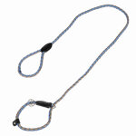 Laisse lasso tiaki twist pour chien - l 170 cm, 12 mm de diam�tre - bleu / gris