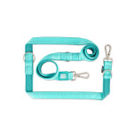 Laisse multifonction max & molly ? matrix 2. 0 turquoise taille l : 200 cm de long, 28 mm de large