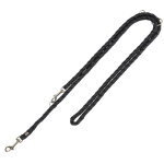 Laisse r�glable trixie cavo noir pour chien - taille l - xl : l 200 x l 1, 8 cm
