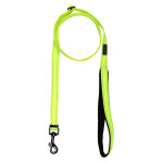 Laisse rukka� bliss neon, jaune fluo pour chien - taille m : l 200 cm, l 20 mm