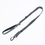Laisse tiaki grise pour chien 150 - 200 cm