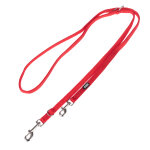 Harnais tiaki wave vest, rouge pour chien - laisse mesh : l 200 cm, l 15 mm, rouge