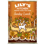 6x400g dinner lily's kitchen poulet avec pommes de terre et petits pois nourriture humide pour chat