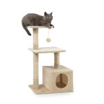 Lionto arbre � chat, 85cm beige chat