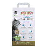 Litire almo nature natural grain texture pour chat - 2 x 2, 5 kg