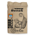 Litire super benek corn cat, senteur brise marine pour chat - 25 l (environ 15, 7 kg)