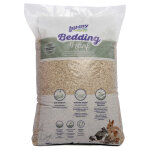 Litière bunny bedding en fibres de chanvre pour rongeur et lapin - 2 x 90 l Litière bunny bedding en fibres de chanvre pour rongeur et lapin - 2 x 90 l