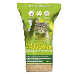 Liti�re �cologique waldstreu pour chat - 2 x 40 l (20 kg)