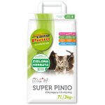 Litière super pinio thé vert pour chat ? 7 l (environ 2, 5 kg) Litière super pinio thé vert pour chat ? 7 l (environ 2, 5 kg)