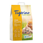 Litire tigerino plant - based mas - sensitive, sans parfum pour chat - 7 l