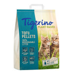 Litière tigerino plant - based tofu senteur lait pour chat - 3 x 11 l (13, 8 kg) Litière tigerino plant - based tofu senteur lait pour chat - 3 x 11 l (13, 8 kg)