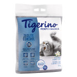 Litière tigerino performance zeolite control febreze white jasmin pour chat - 2 x 12 kg Litière tigerino performance zeolite control febreze white jasmin pour chat - 2 x 12 kg