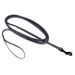 Longe heim biothane, gris pour chien - l 5 m, l 13 mm